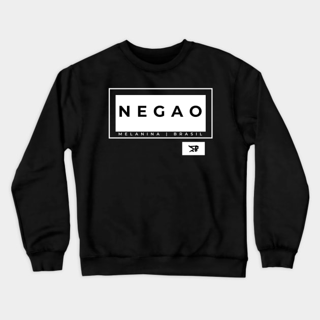 Negao Melanin Brasil Crewneck Sweatshirt by Melanictees